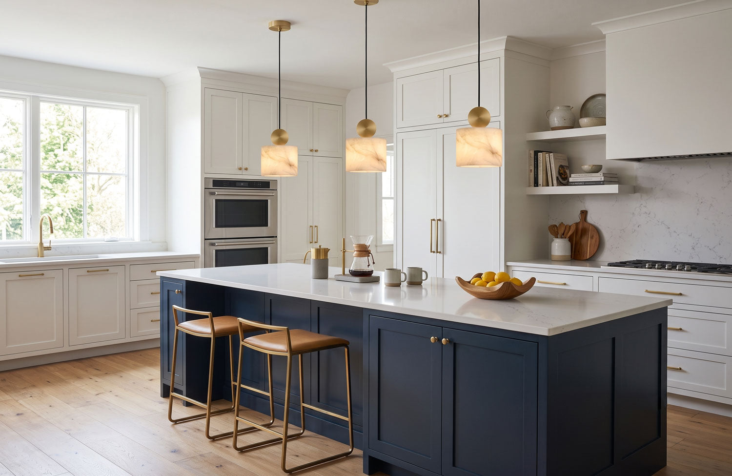 The Alabaster Lighting Guide: How to Ace Your Kitchen Island & Dining Room Vibes