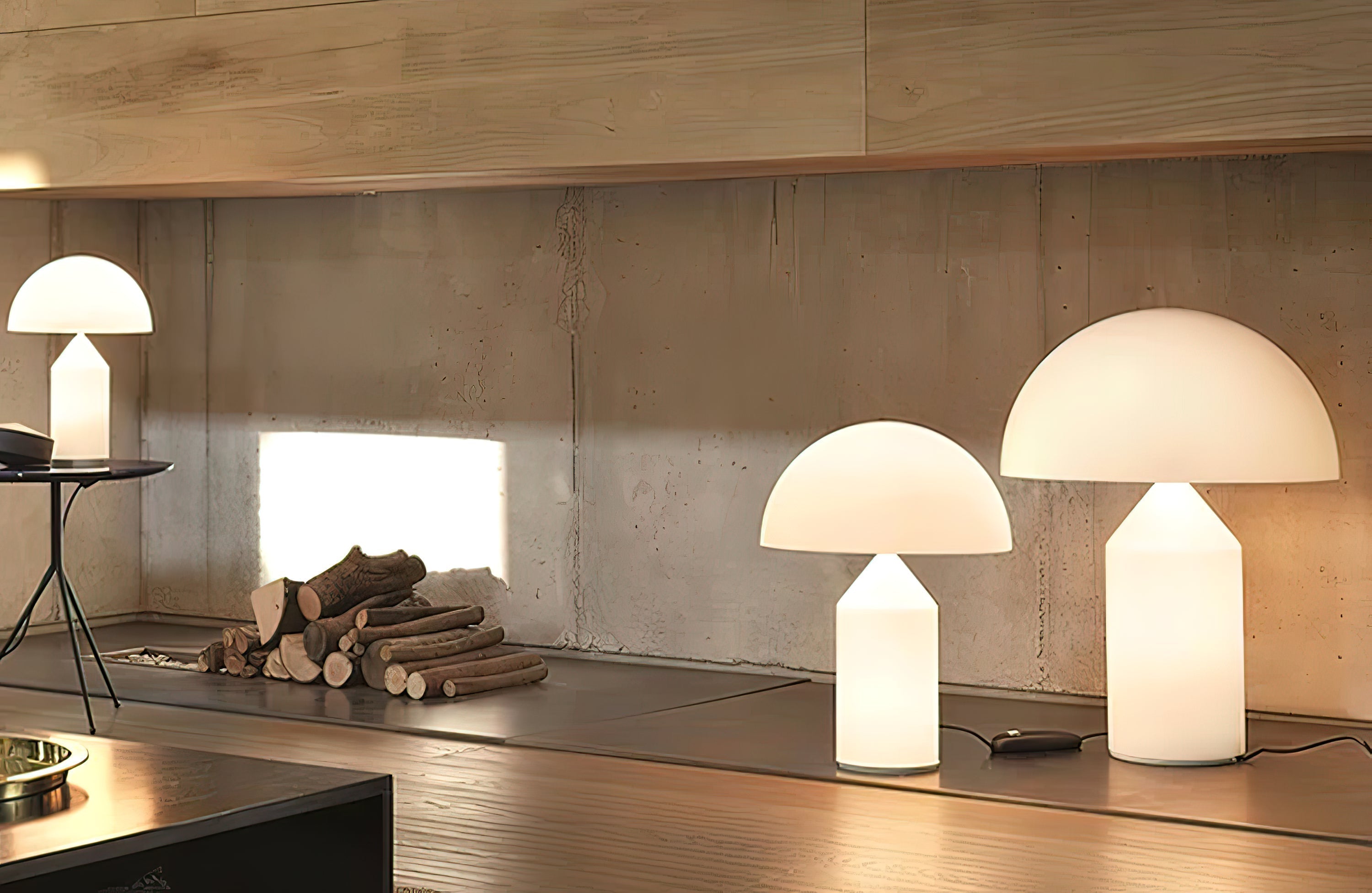 Discover the elegance of light: Glass Table Lamp Collection