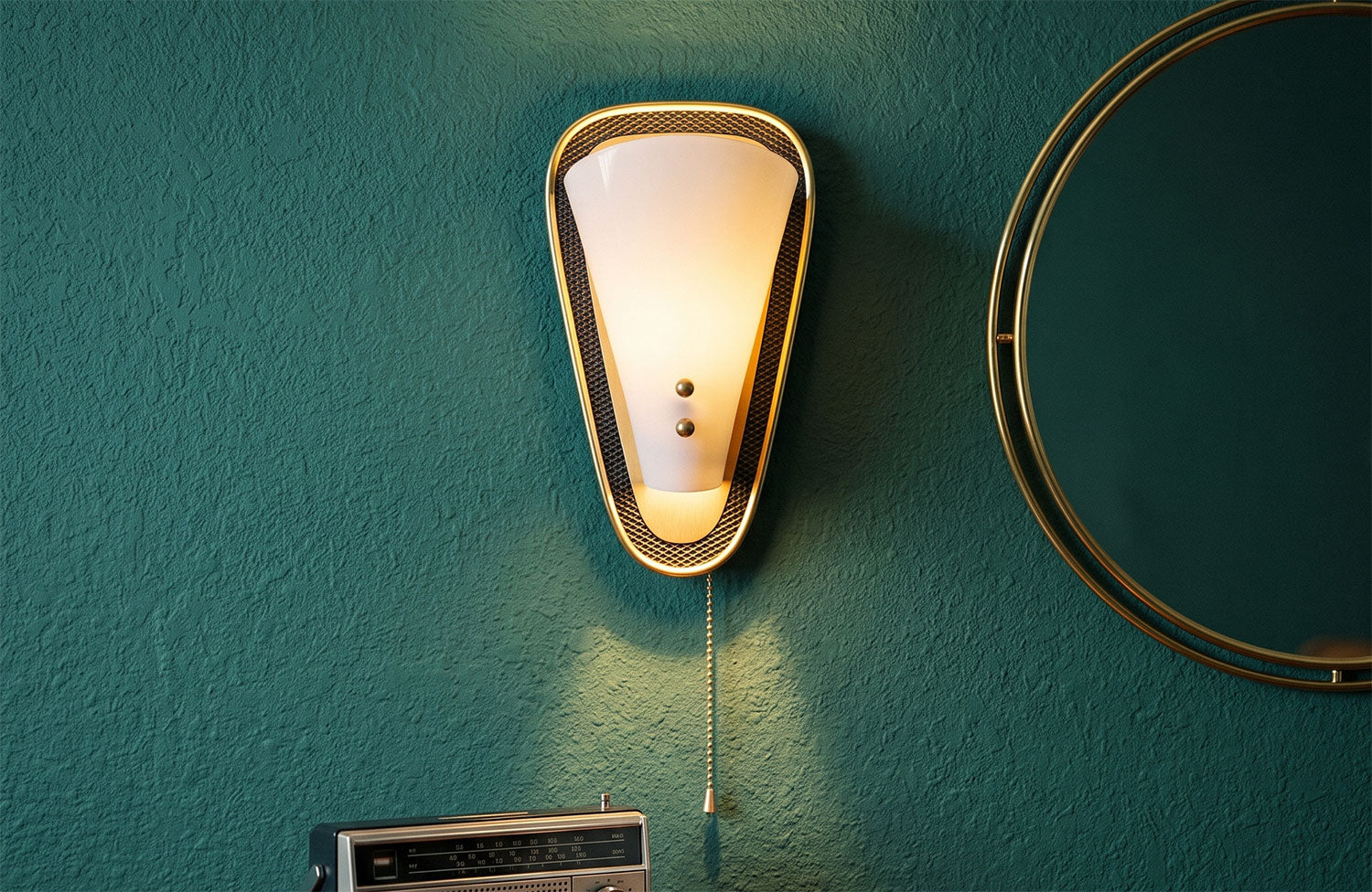 How did you achieve this effect? Upgraded dressing table lighting