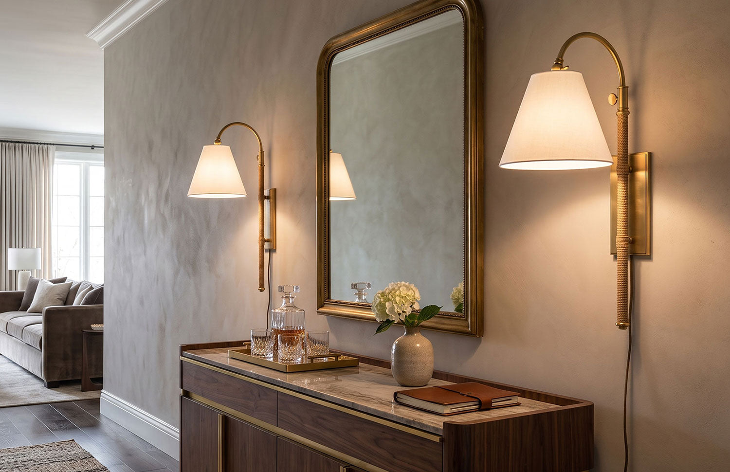 Plug-In Sconce Installation: Zero Tools Needed (A Renter’s Dream!)