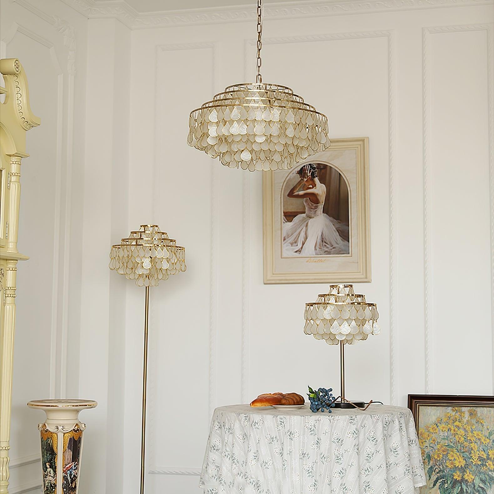 Abbington Shell Chandelier