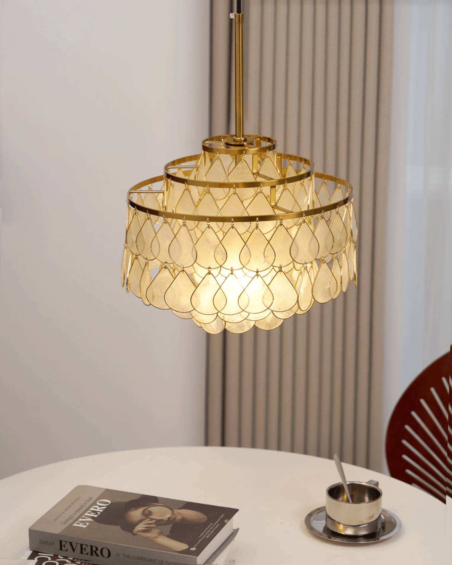 Abbington Shell Chandelier