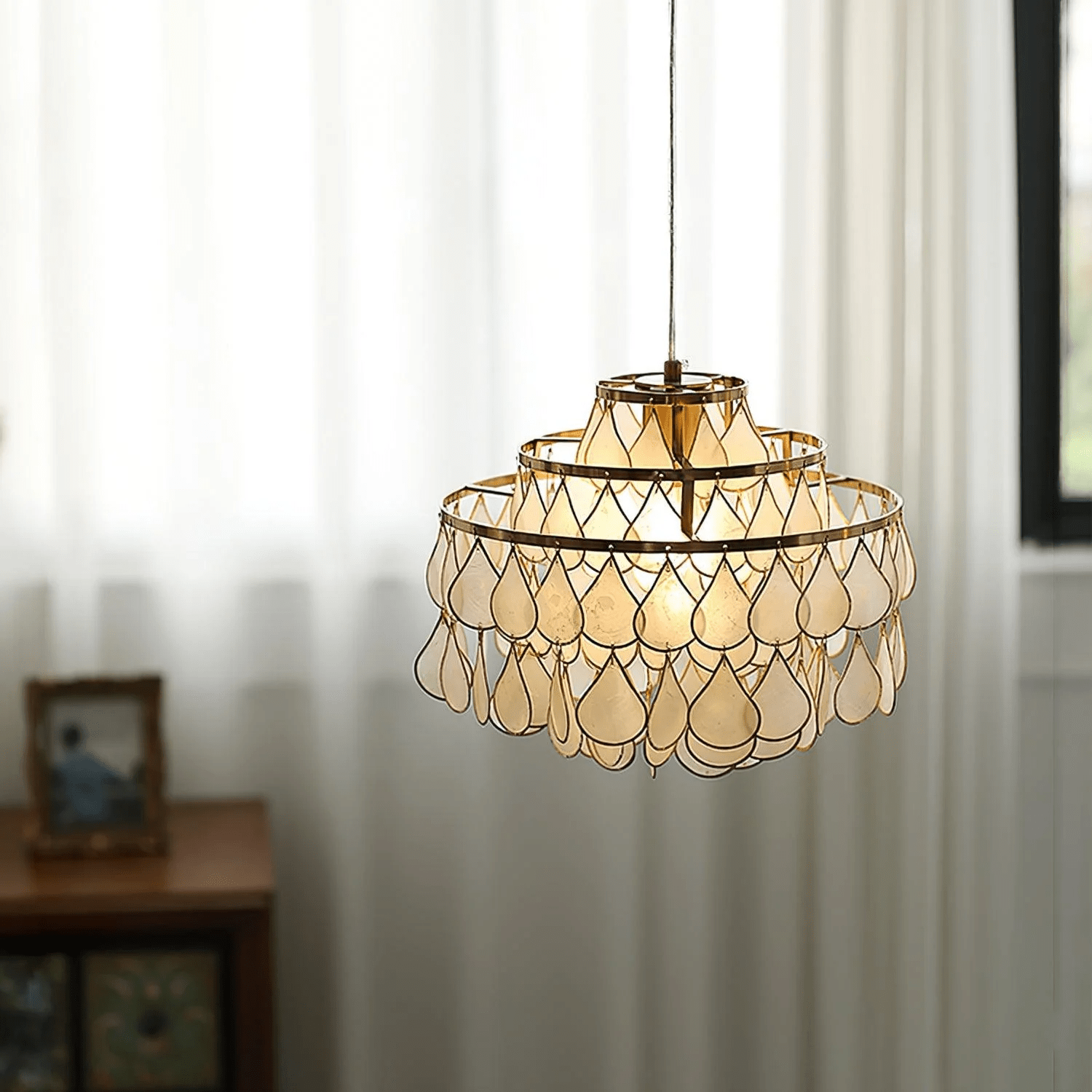 Abbington Shell Chandelier