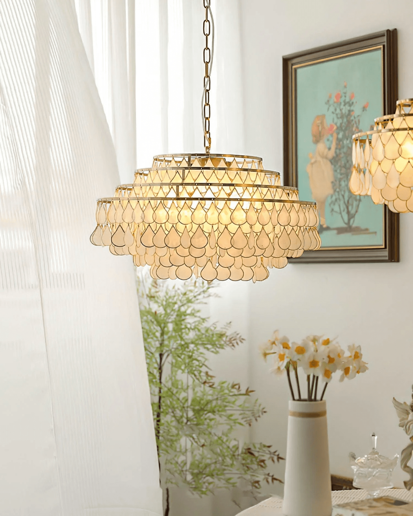Abbington Shell Chandelier