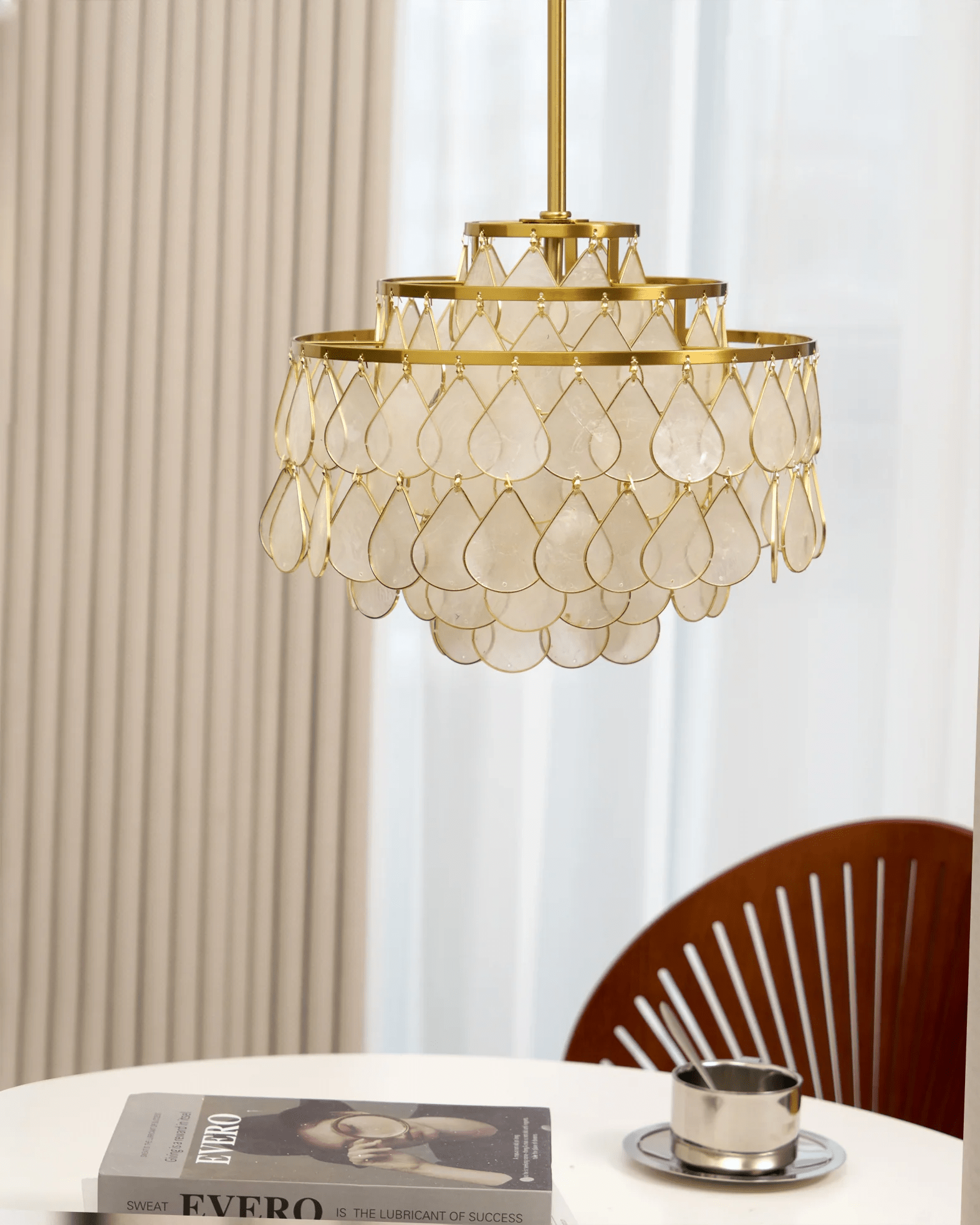 Abbington Shell Chandelier