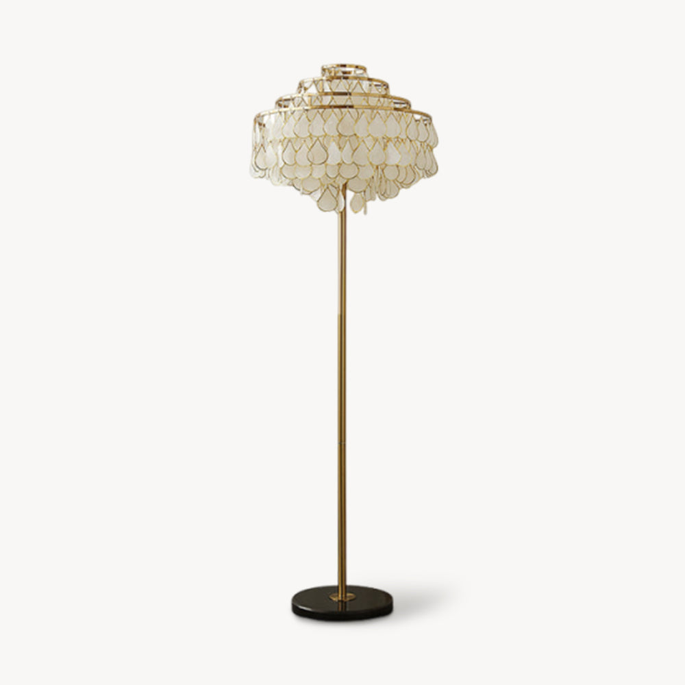 Abbington Shell Floor Lamp