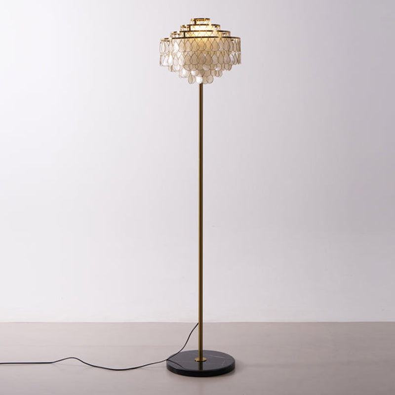 Abbington Shell Floor Lamp