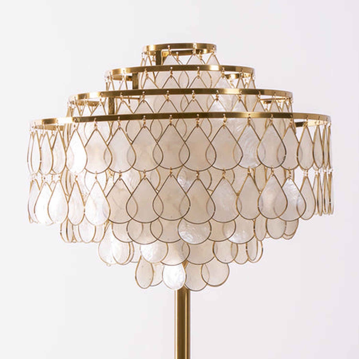 Abbington Shell Floor Lamp