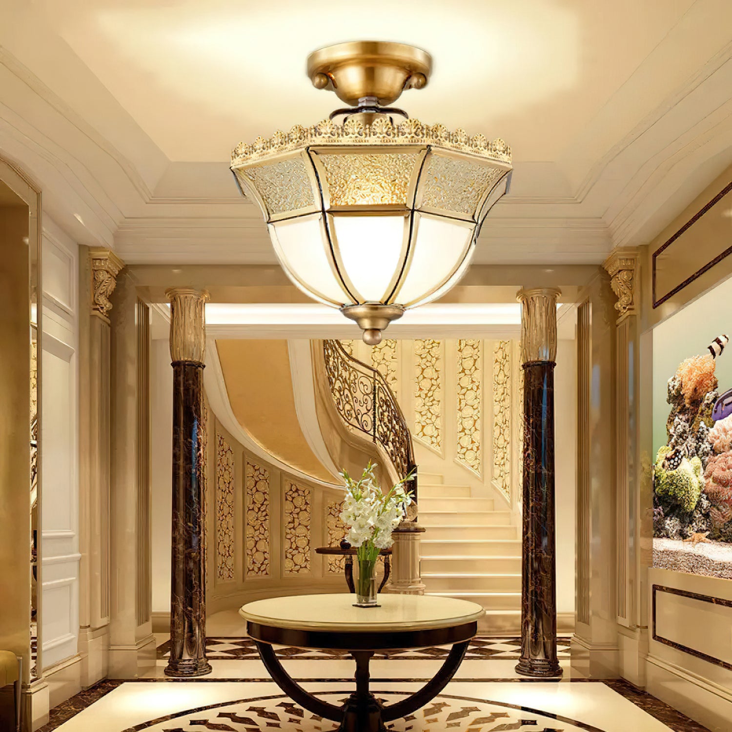 Ateeq Ceiling Light