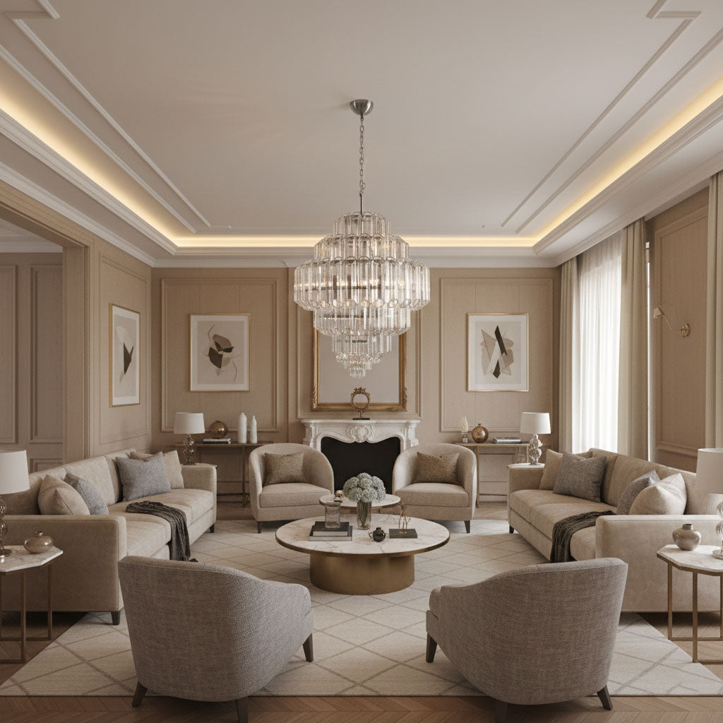 Aurum Cascade Chandelier