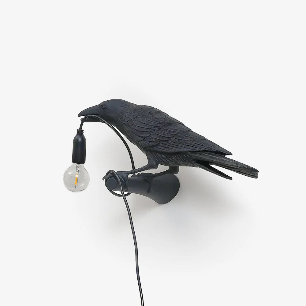 Vogel-Wandleuchte
