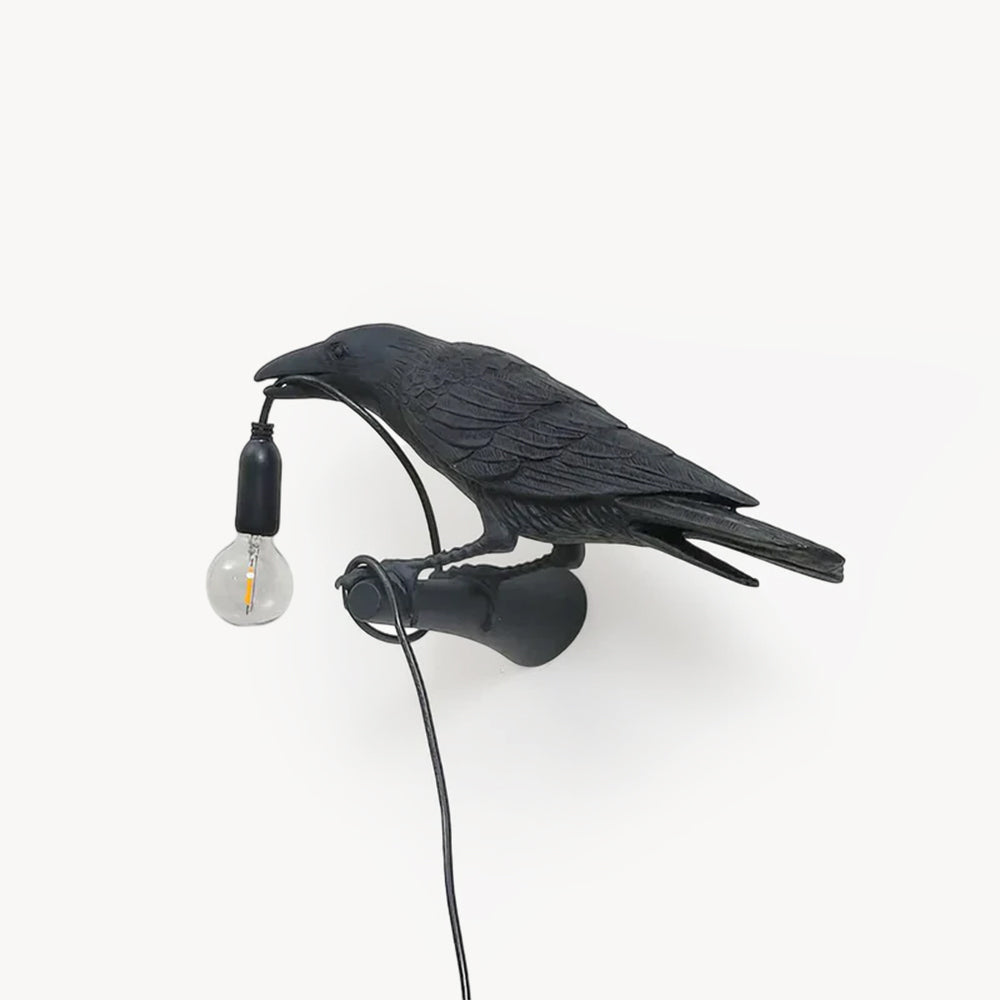 Vogel-Wandleuchte