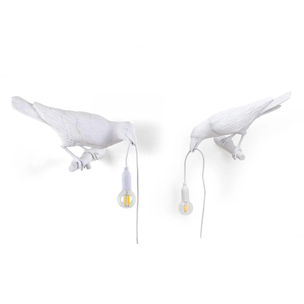 Vogel-Wandleuchte