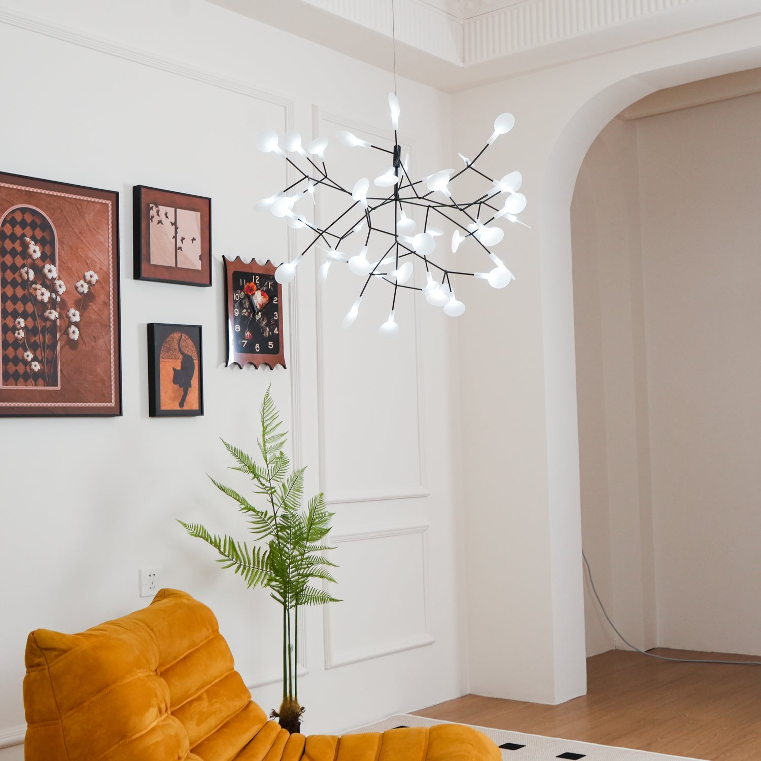 Nabila Black Chandeliers