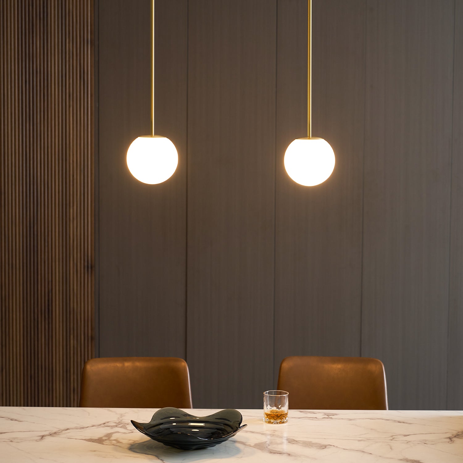 Brass Architectural Collection Pendants