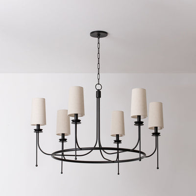 6 heads Dia 80cm x H 65cm / ∅ 31.5″ x H 25.6″