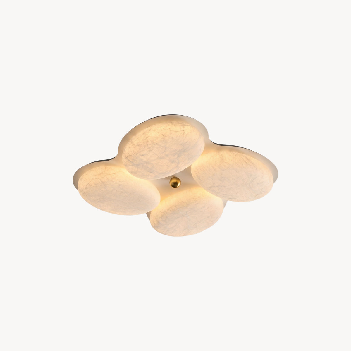 Calista Silk Flush Mount Ceiling Light