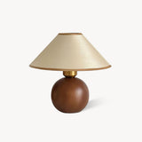 Lampada da Tavolo Cankut in Legno