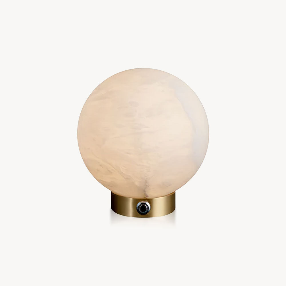 Carrara-Tischlampe