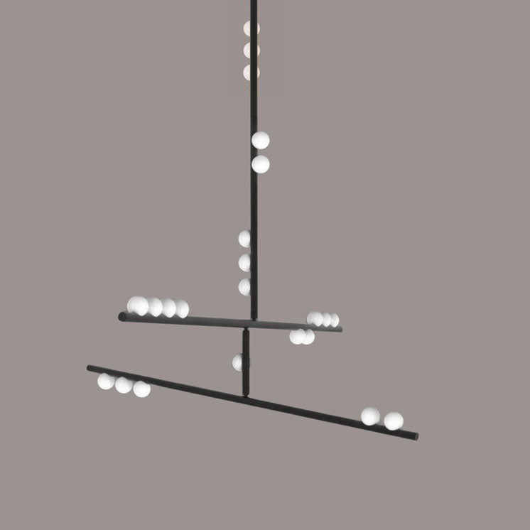 Cascade System Chandeliers