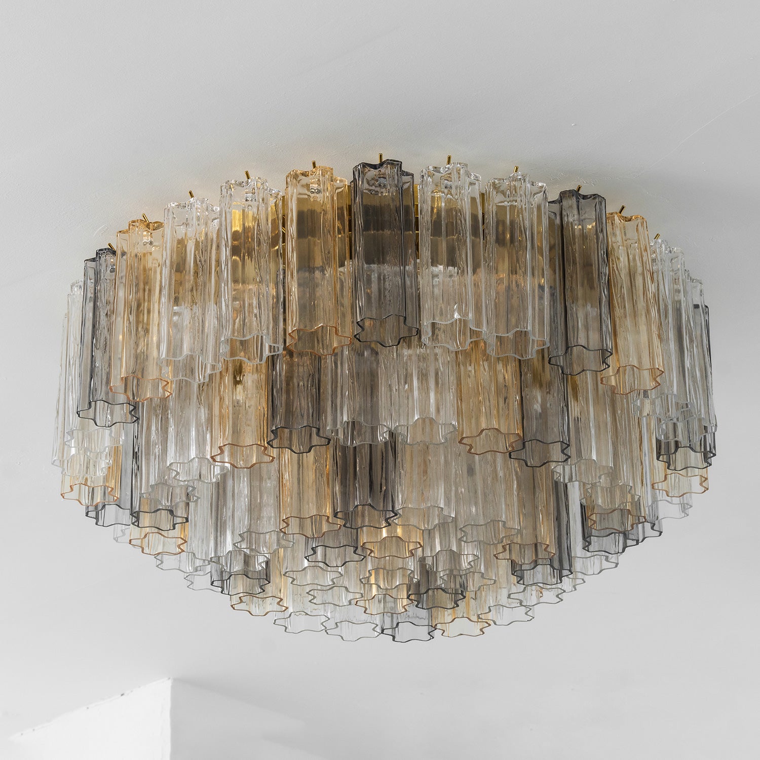 Celia Fluted Glass Ceiling Light