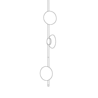 3 heads B: ∅ 5.9″ x H 45.3″