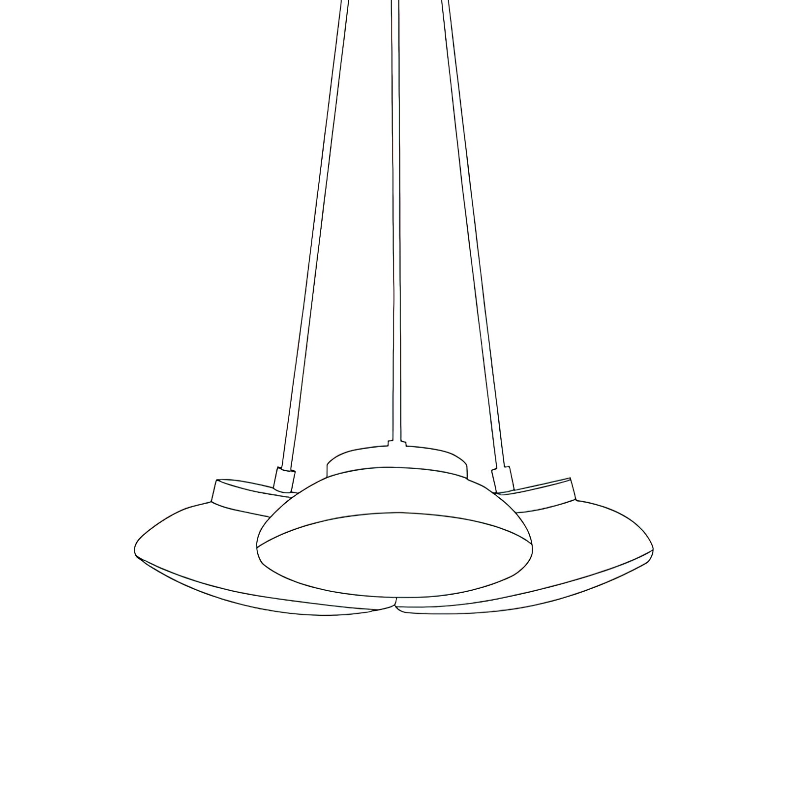 Ceto Horizontal Chandelier