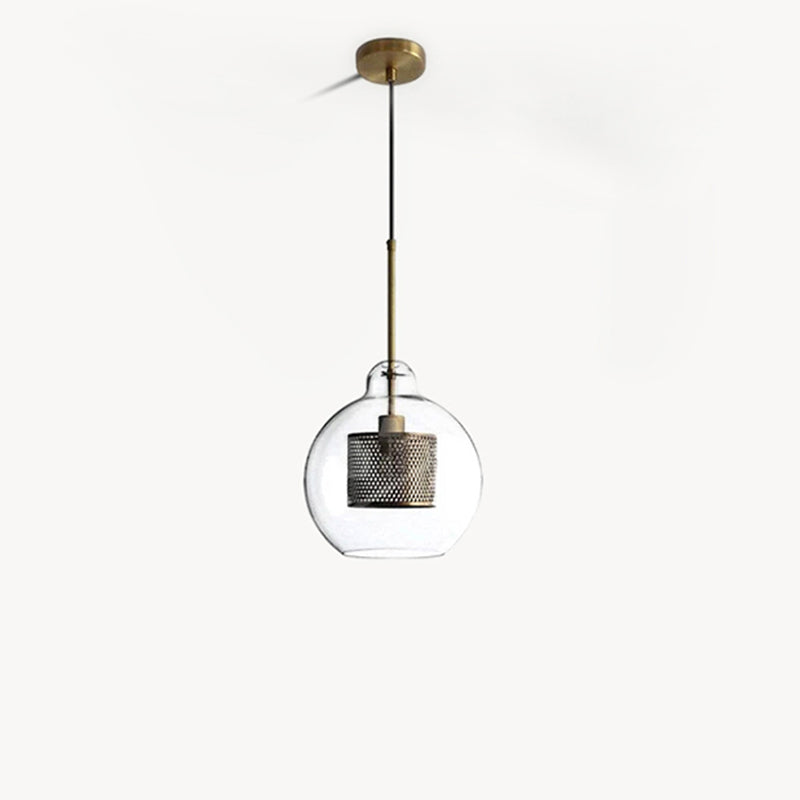 Lampe à suspension en verre Chiswick