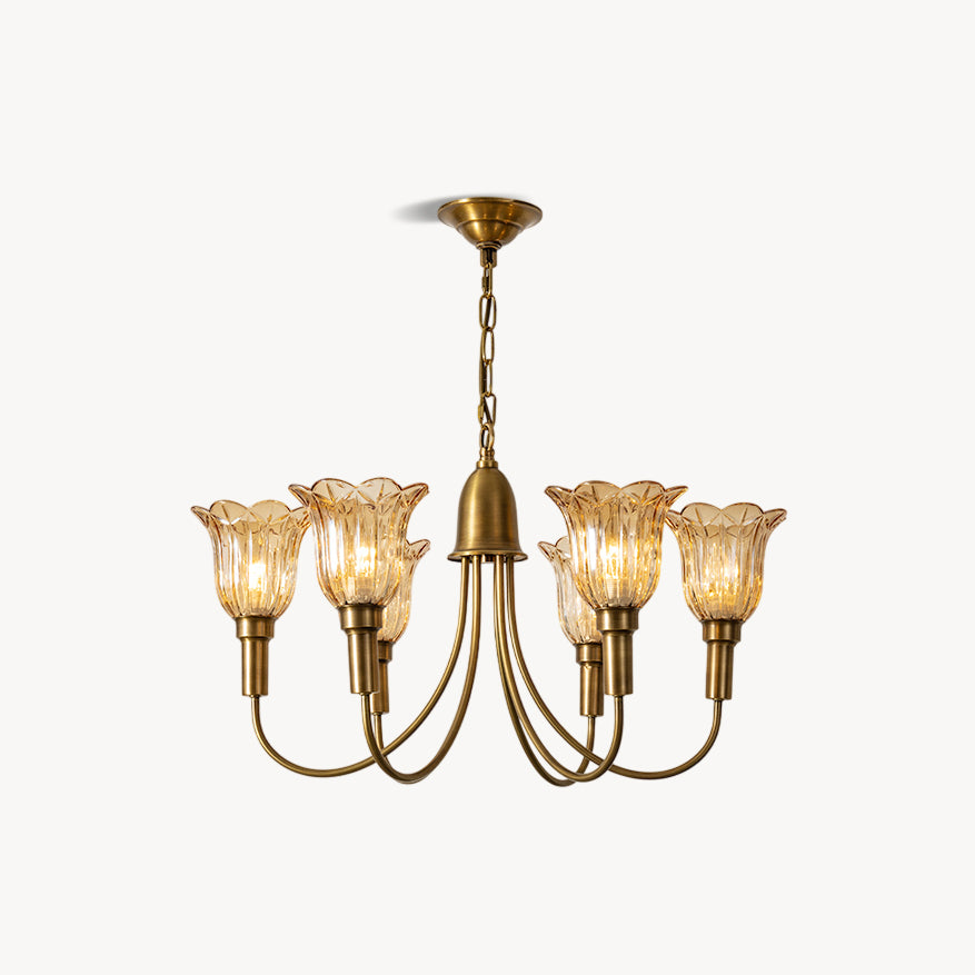 Columbia Brass Chandelier
