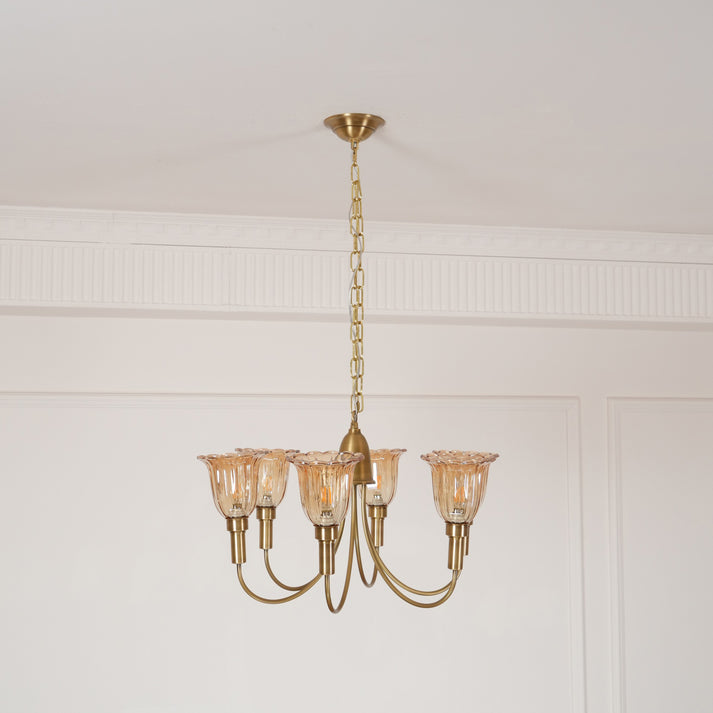 Columbia Brass Chandelier