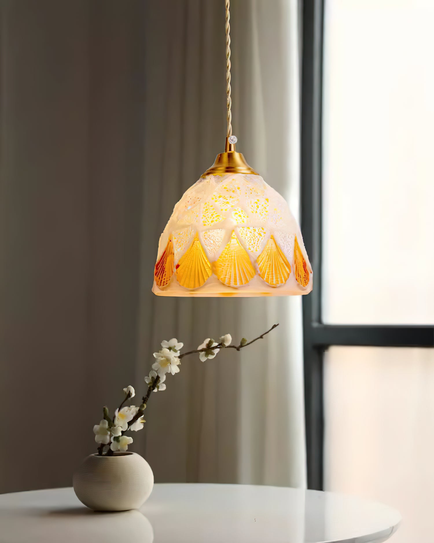 Crown Tiffany Pendant Lamp