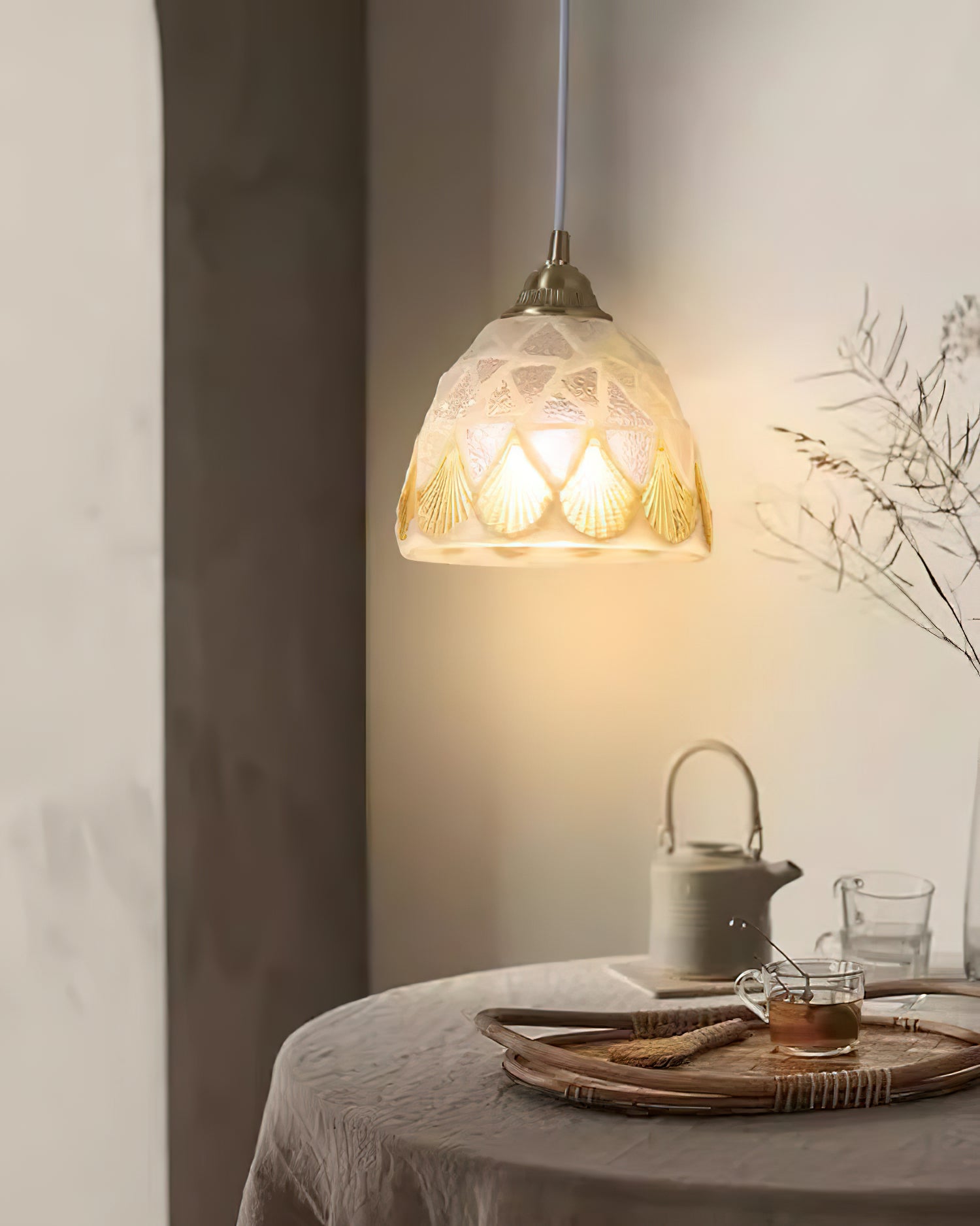 Crown Tiffany Pendant Lamp