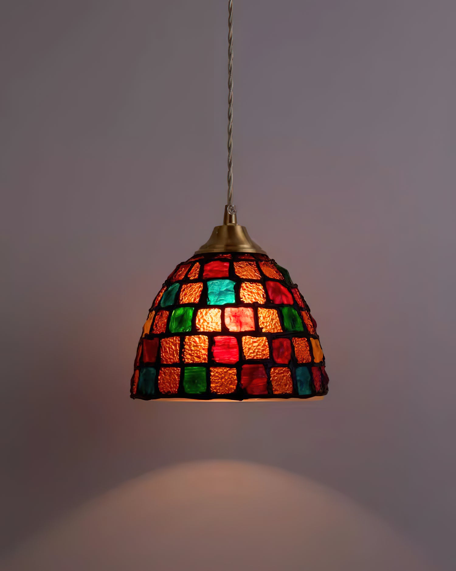 Crown Tiffany Pendant Lamp