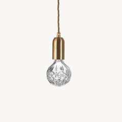 Suspension cristal Bulb