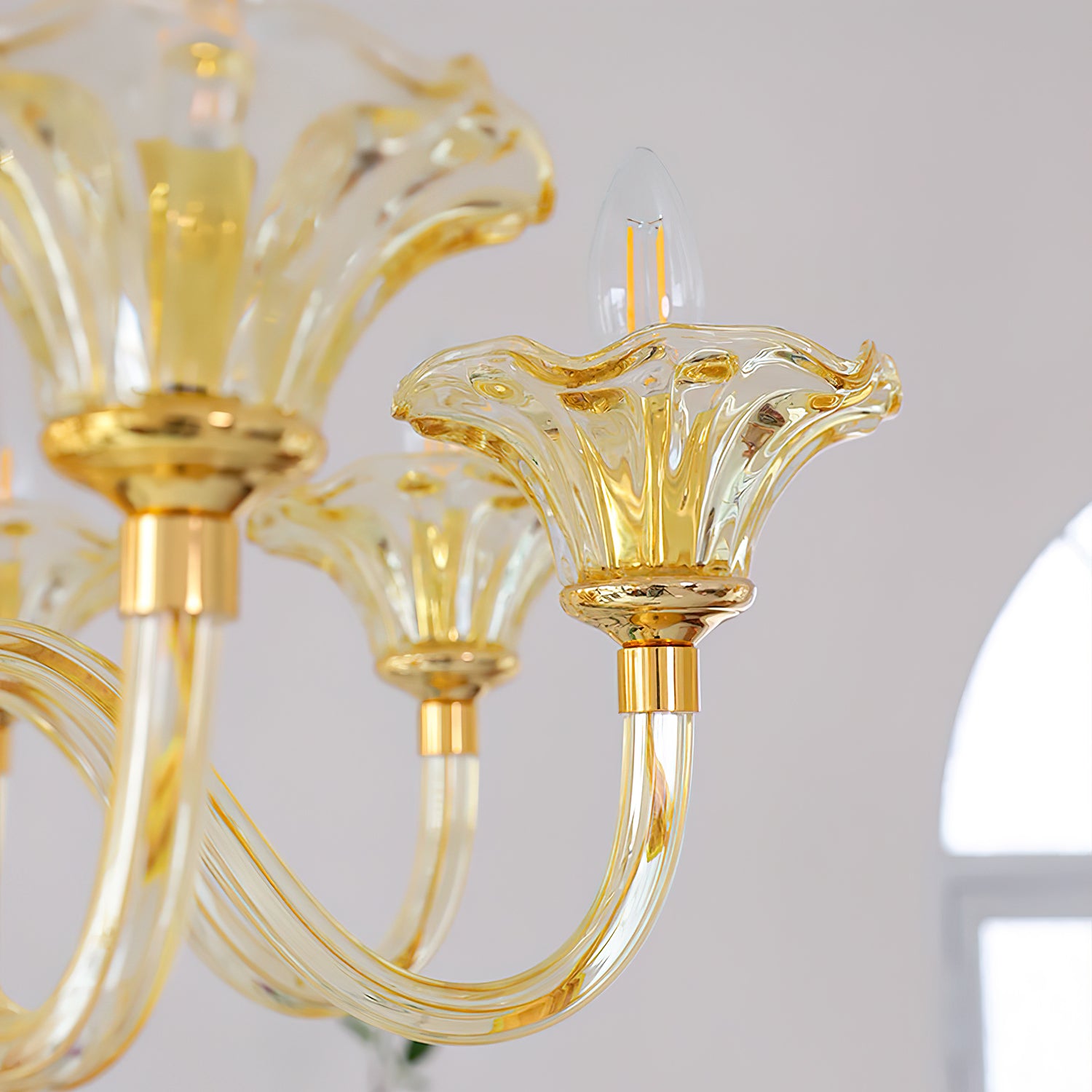 Daniele Glass Chandelier
