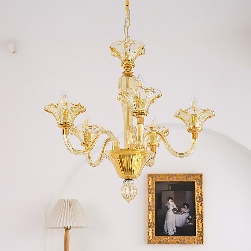 Daniele Glass Chandelier
