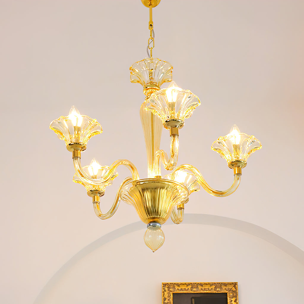 Daniele Glass Chandelier