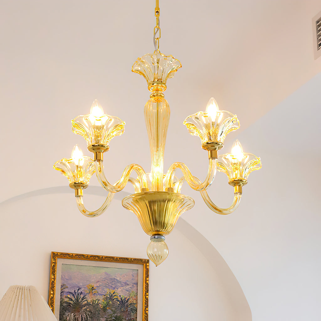 Daniele Glass Chandelier