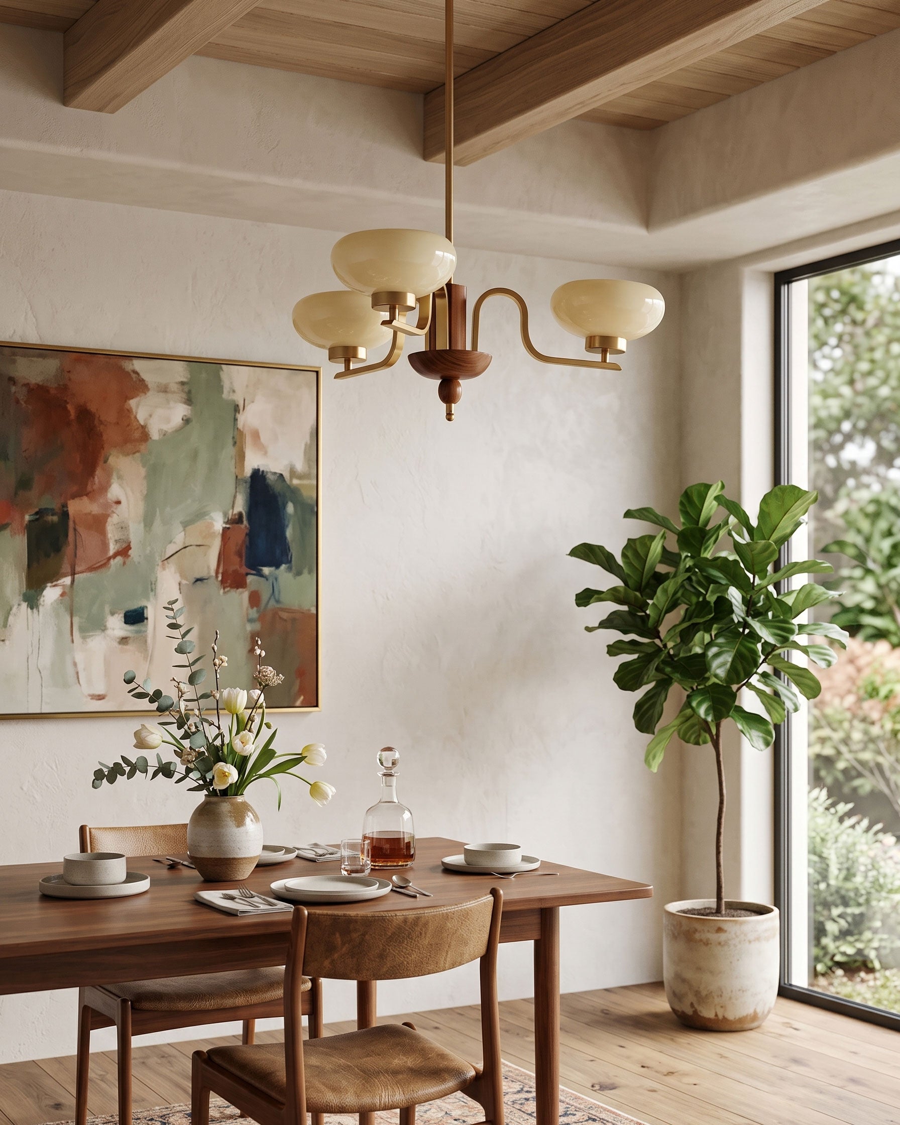 Daphne Mid-Century Chandelier