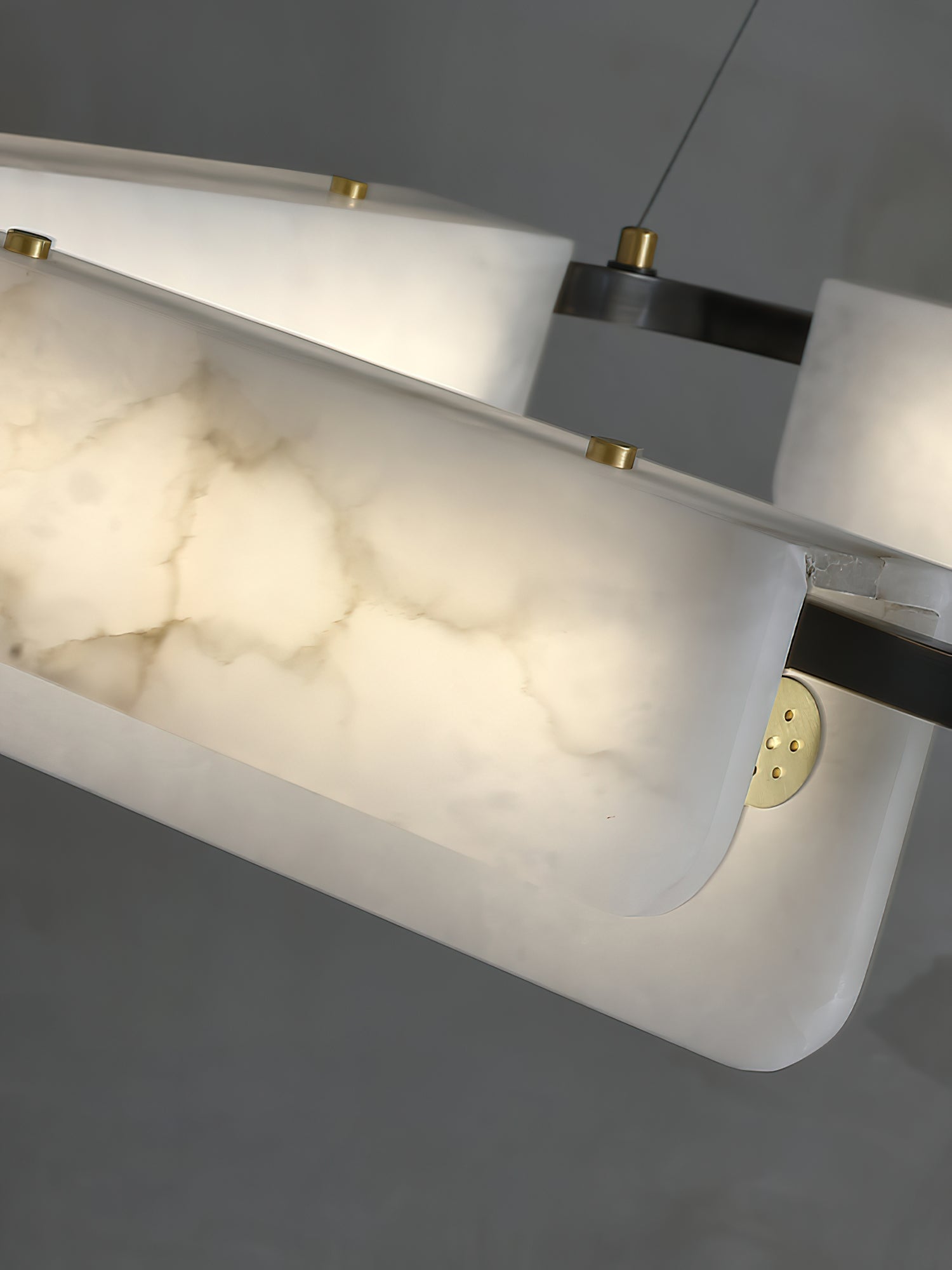 Delia Alabaster Chandelier
