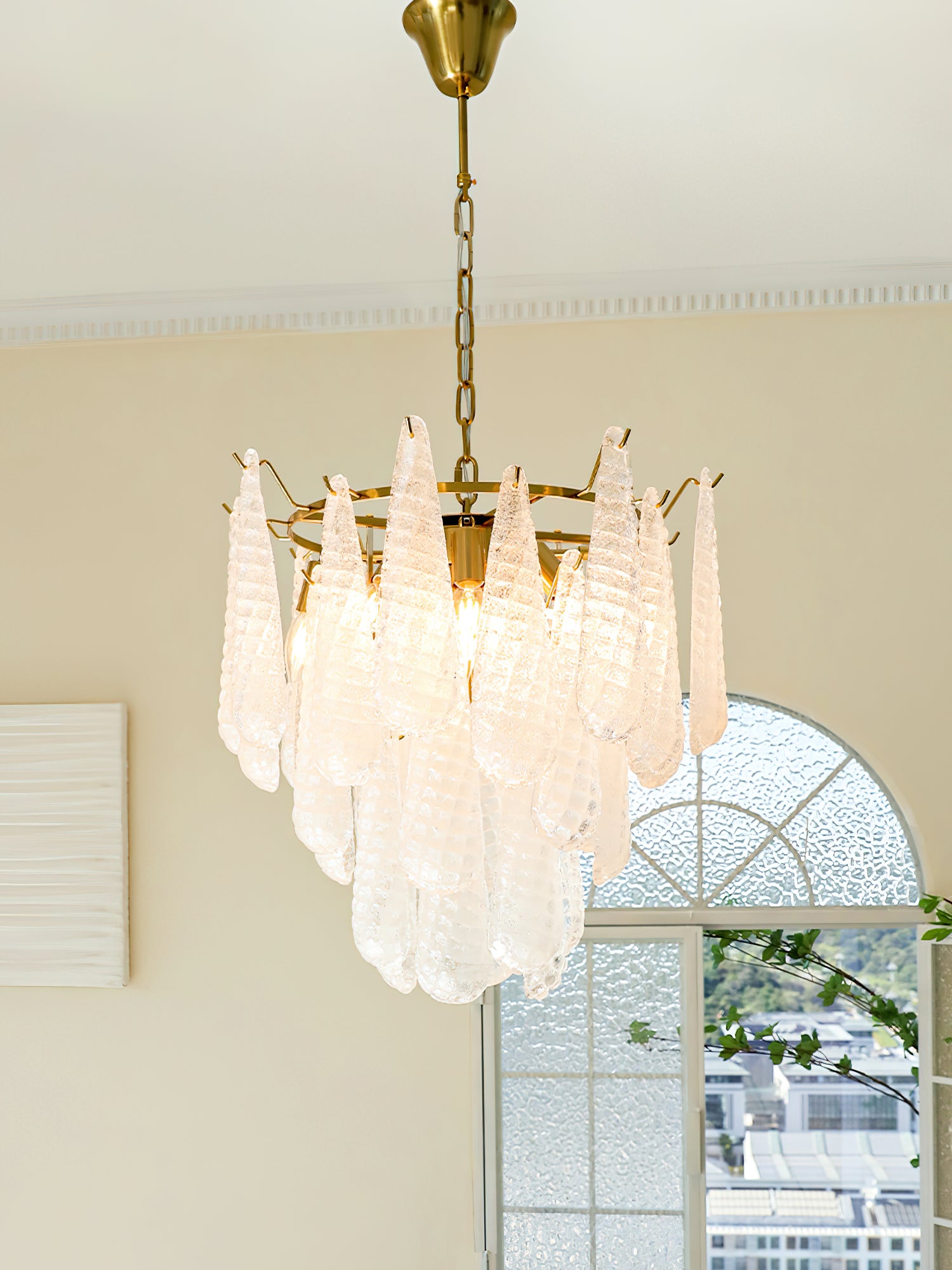 Drifting Cloud Murano Chandelier