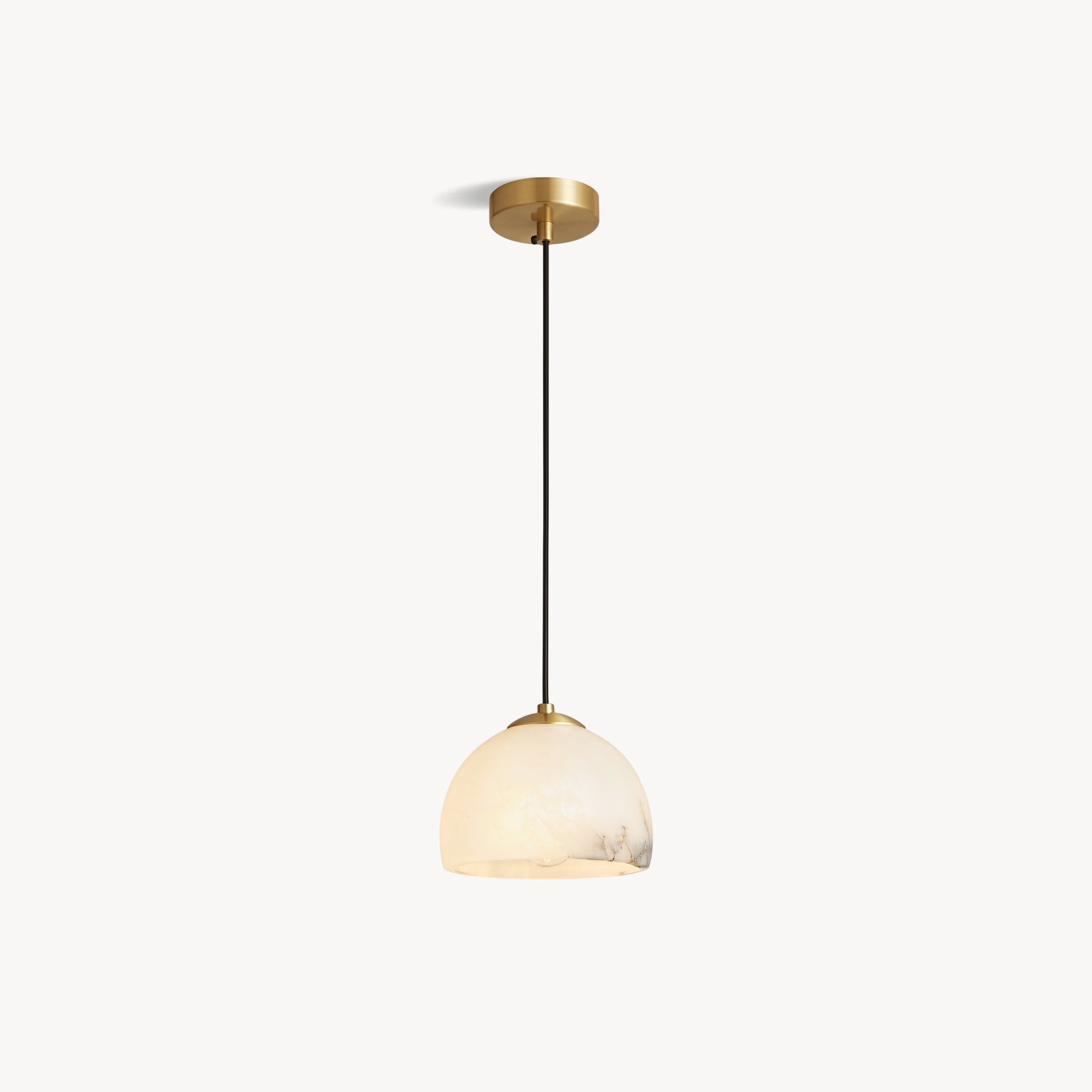 Eamon Alabaster Dome Pendant Lamp