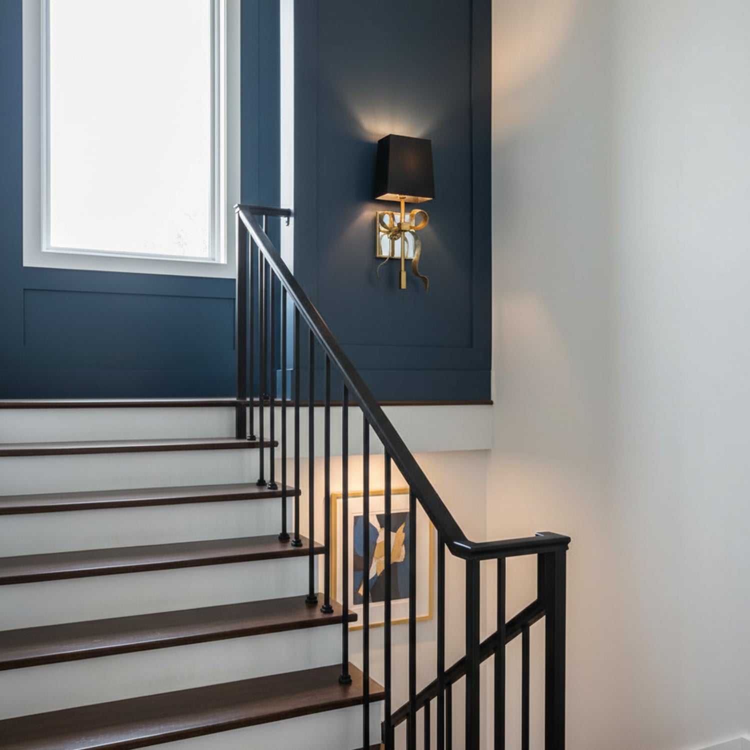 Ellery Gros-Grain Bow Sconce