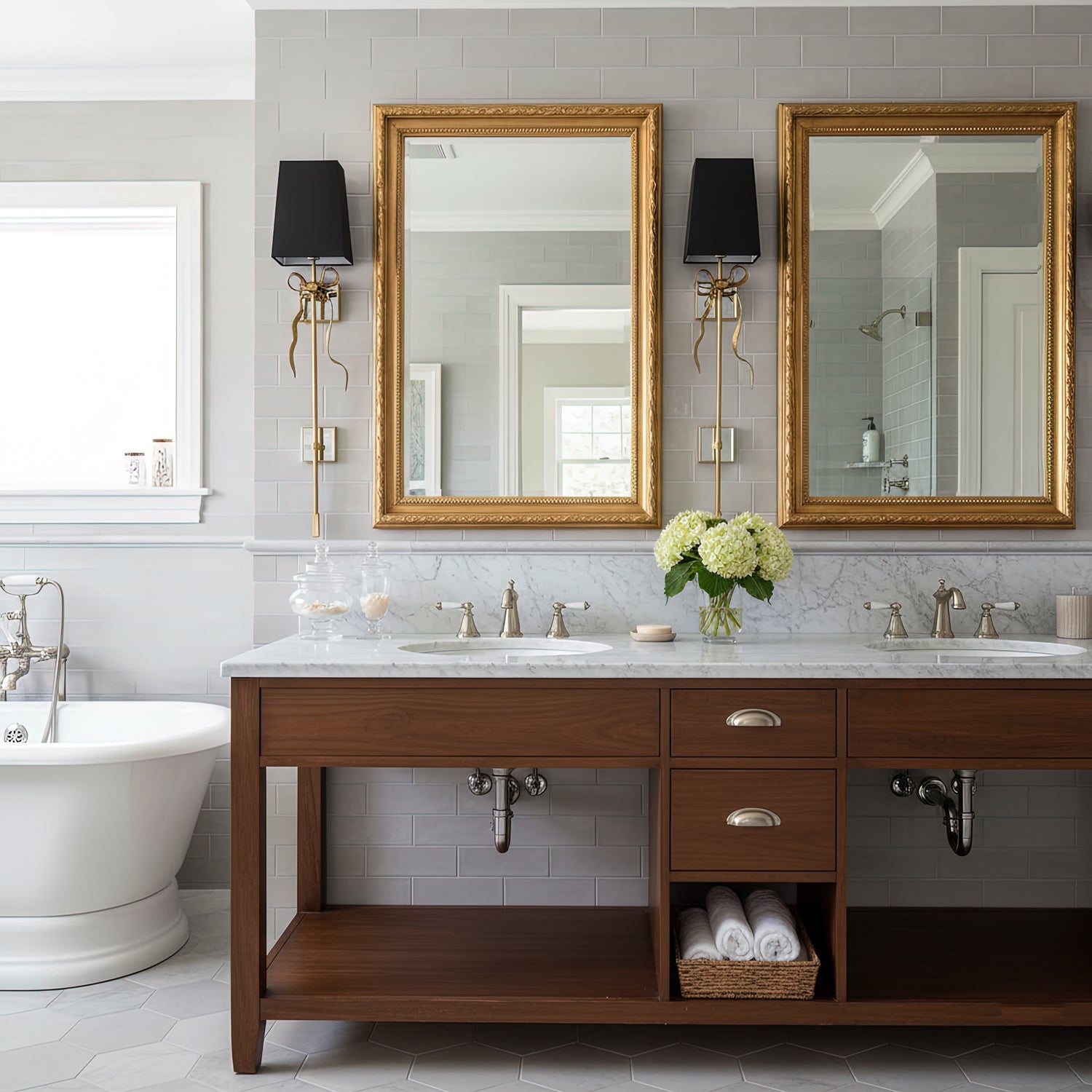 Ellery Gros-Grain Bow Sconce