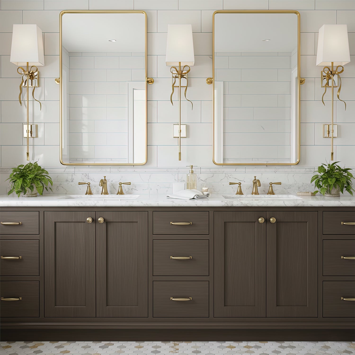 Ellery Gros-Grain Bow Sconce