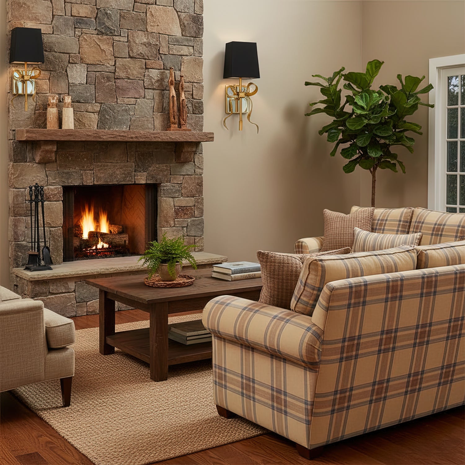 Ellery Gros-Grain Bow Sconce