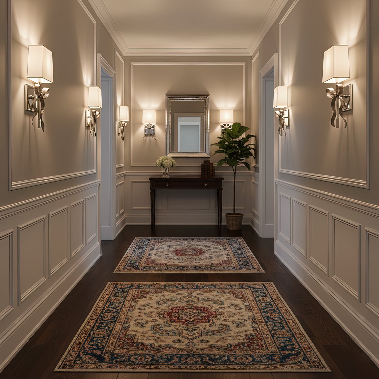 Ellery Gros-Grain Bow Sconce