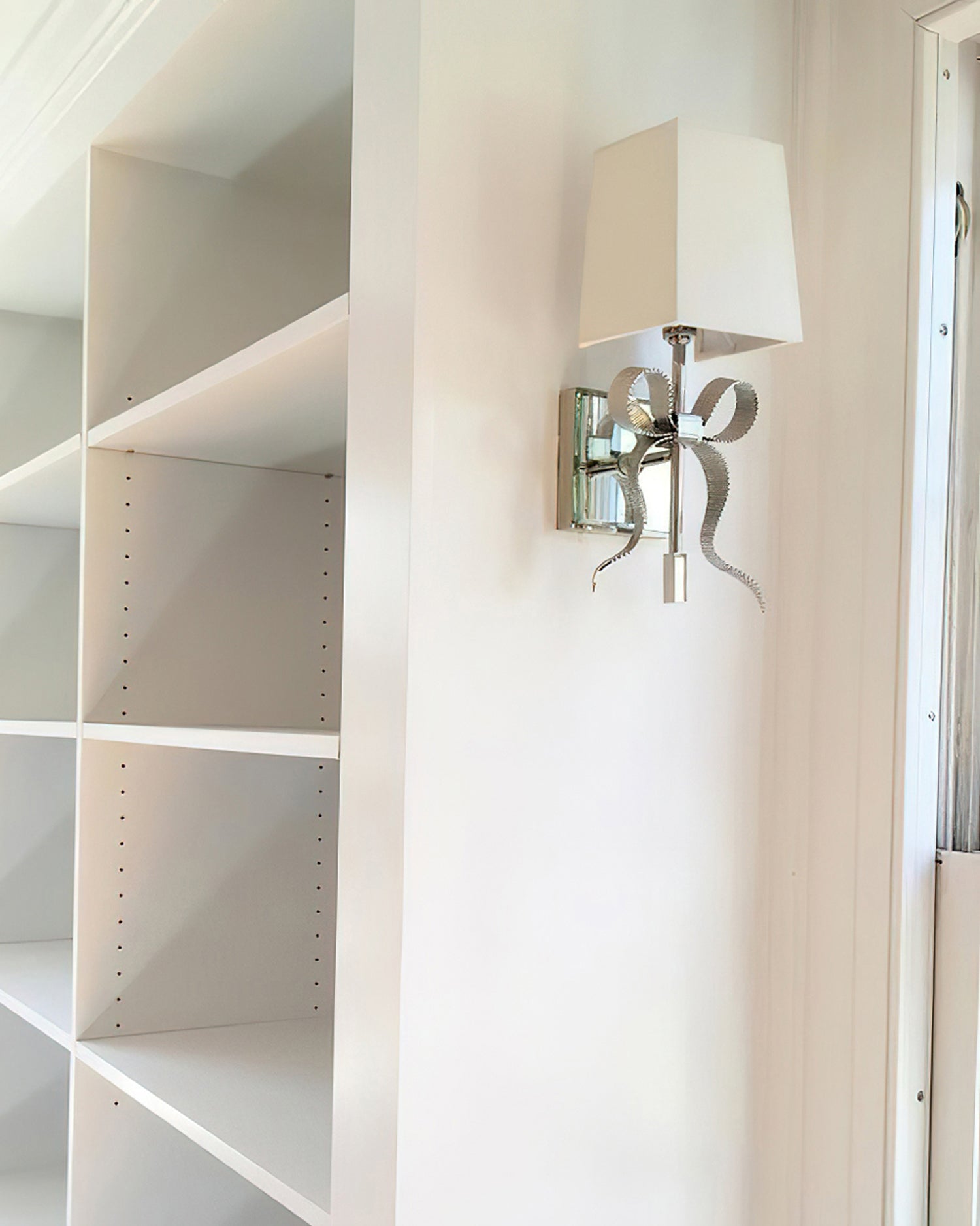 Ellery Gros-Grain Bow Sconce