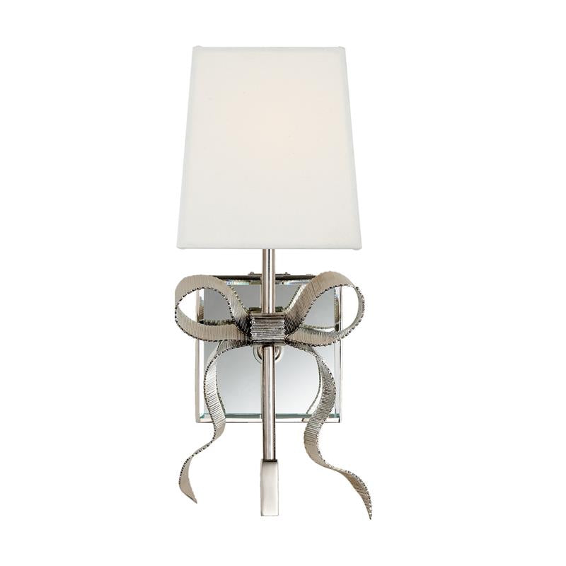 Ellery Gros-Grain Bow Sconce