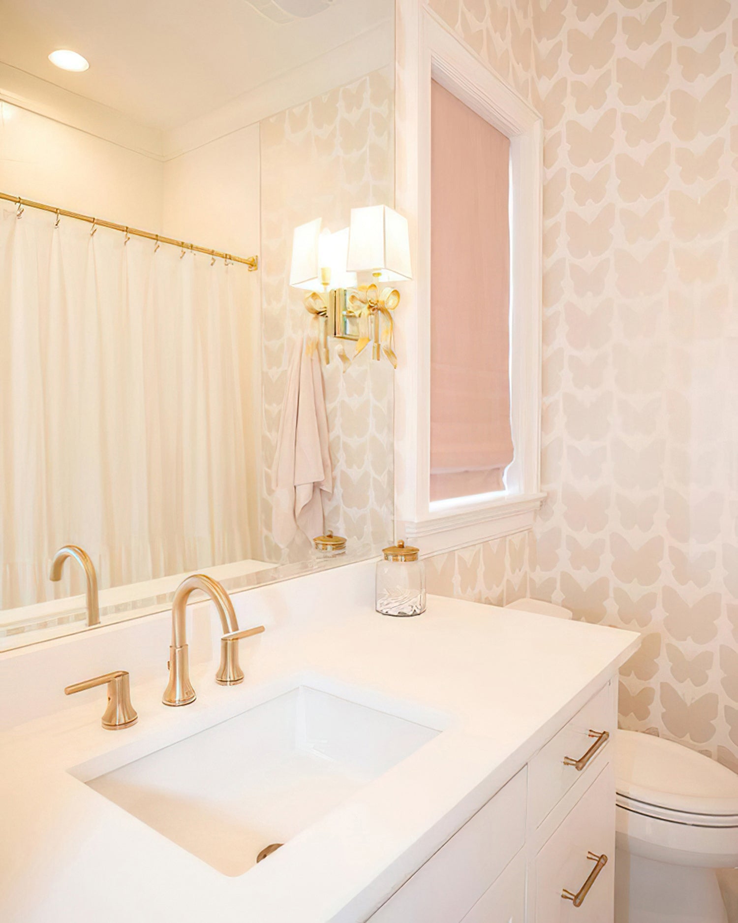 Ellery Gros-Grain Bow Sconce